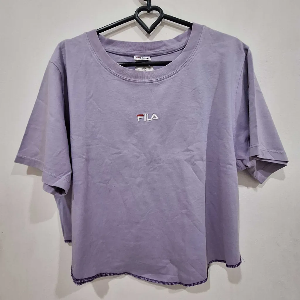Kaos FILA Ungu Uk L