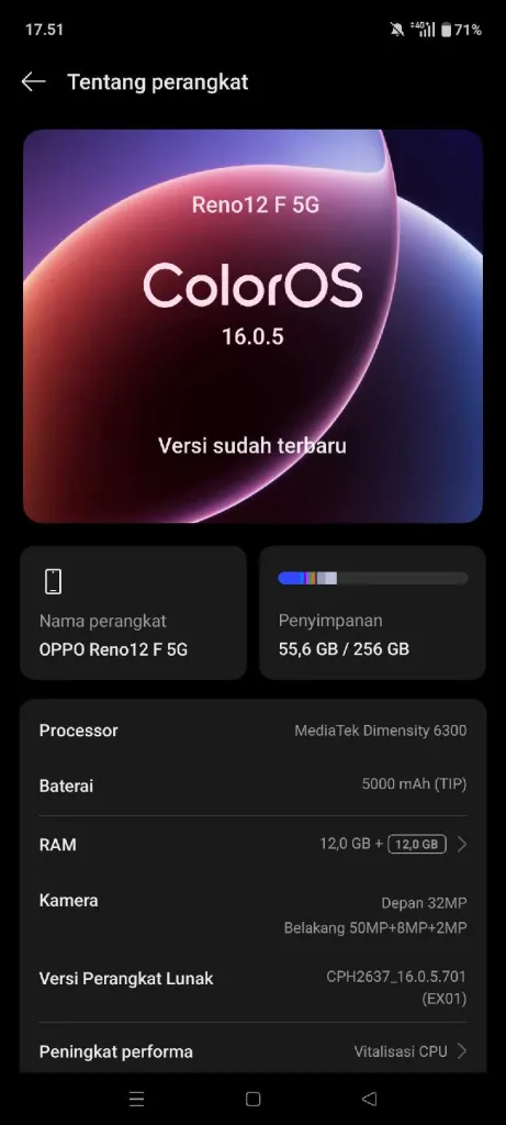 Oppo Reno 12f 5g