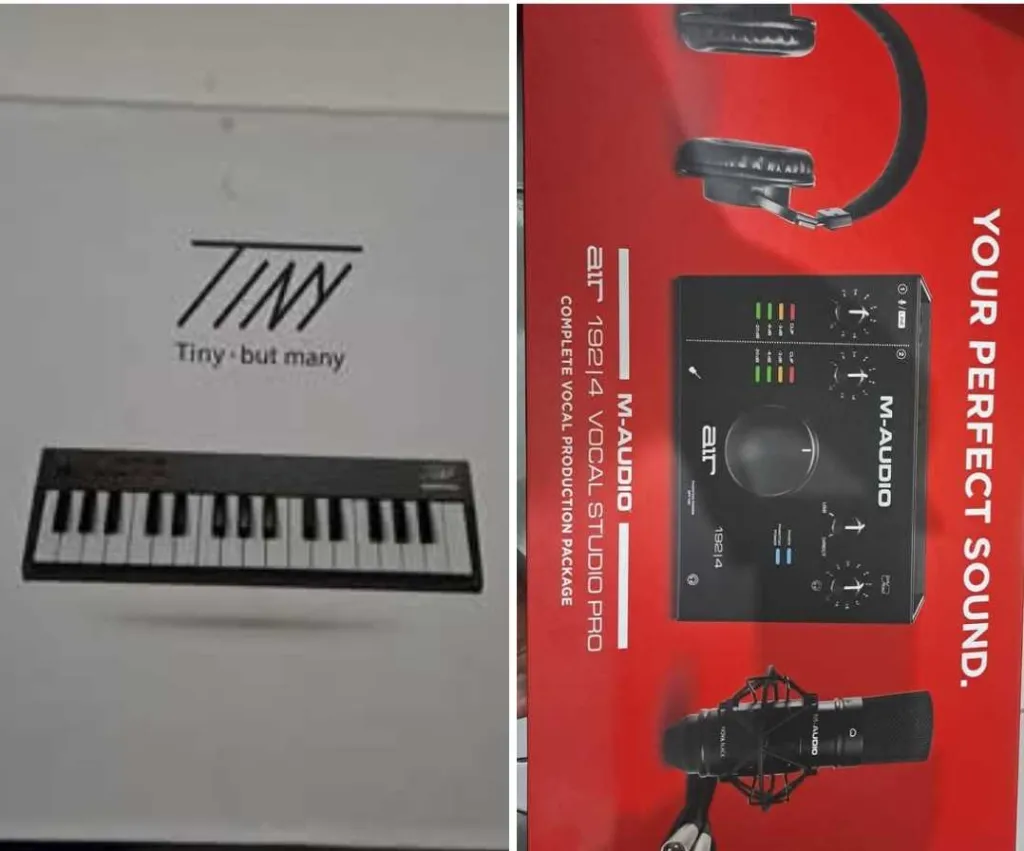 sound card & midi controller 2