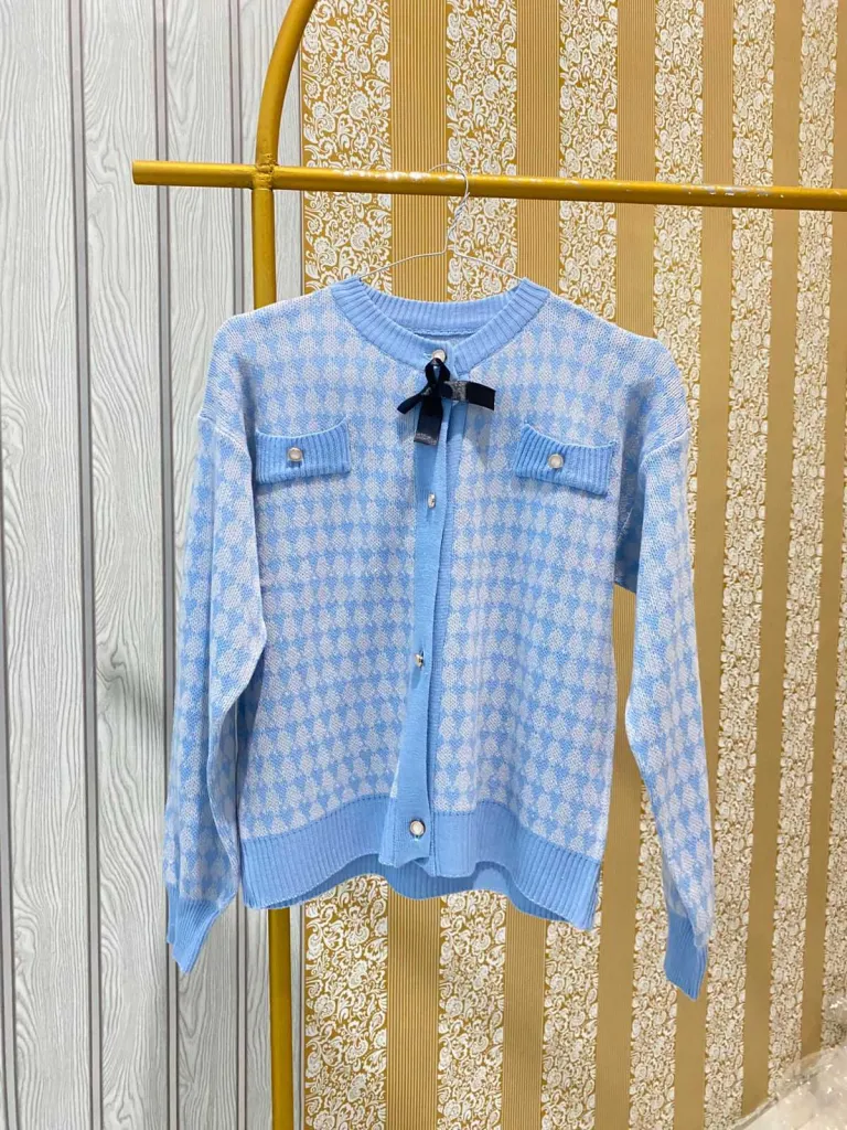 cardigan knitwear biru cewek (NEW) 2