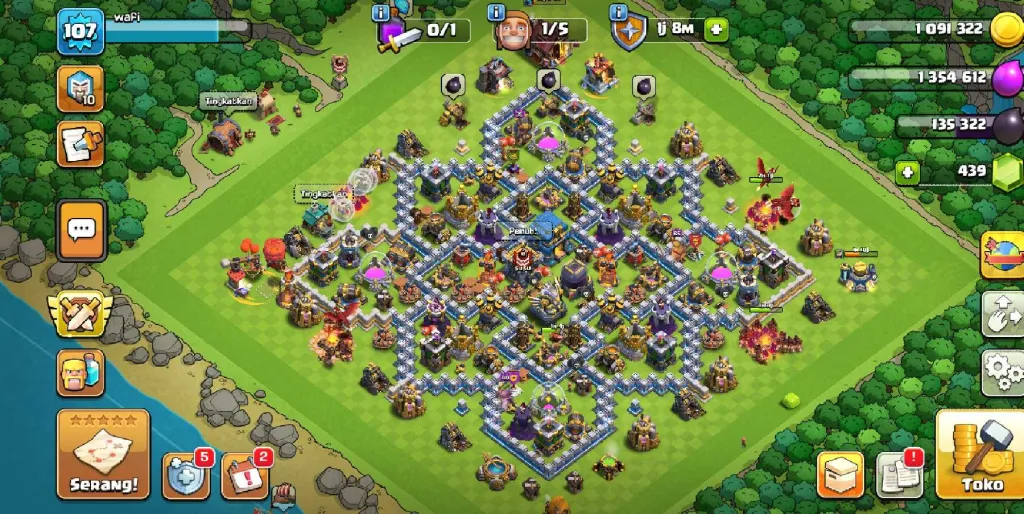 Akun COC TH 12 2
