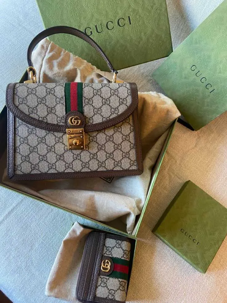 Gucci GG Ophidia supreme shoulder bag
