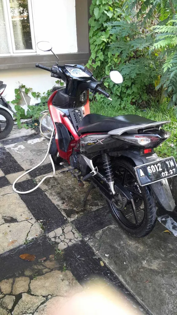 sepeda motor supra x helm in 2014