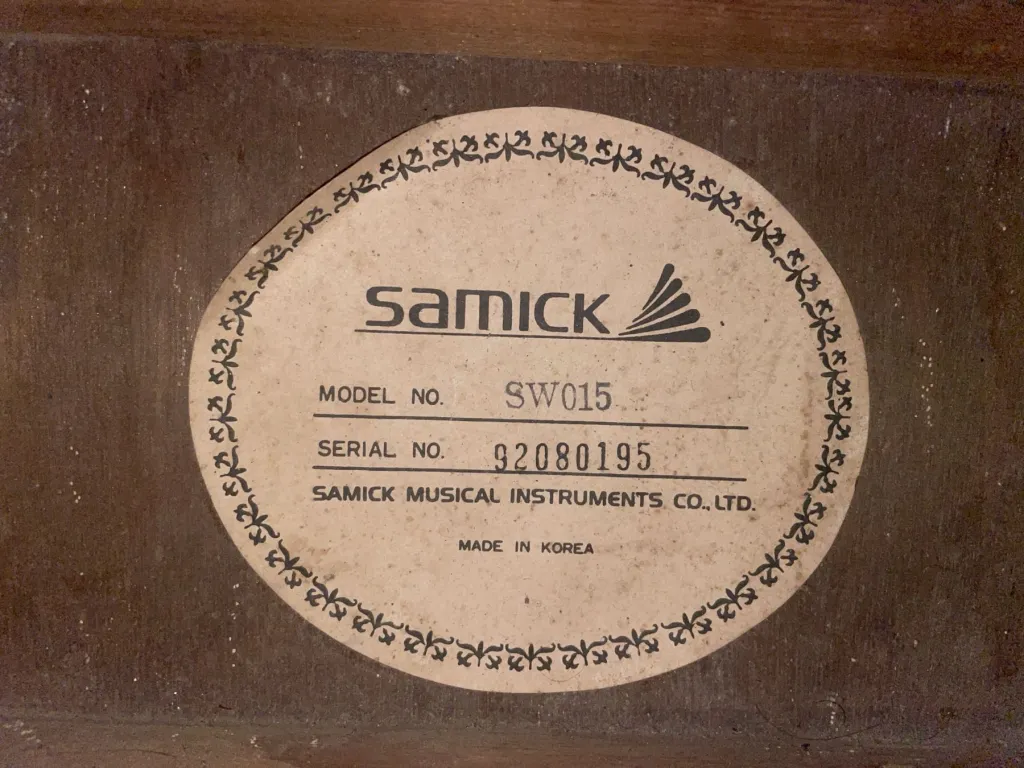 Gitar Akustik Samick 2