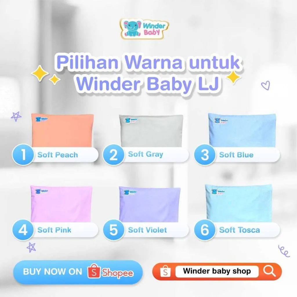 Bantal peang bayi Winder baby LJ 2